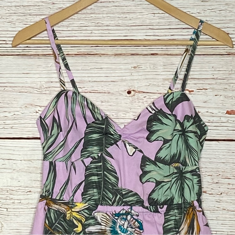 J Crew Factory Floral Print Poplin Cami Dress Sz XS - Picture 14 of 16